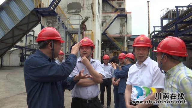 四川省安委会检查合江县安全工作(图2)