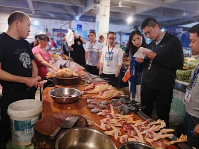 江阳区严打“白条肉” 力保市民吃得安心 吃得放心