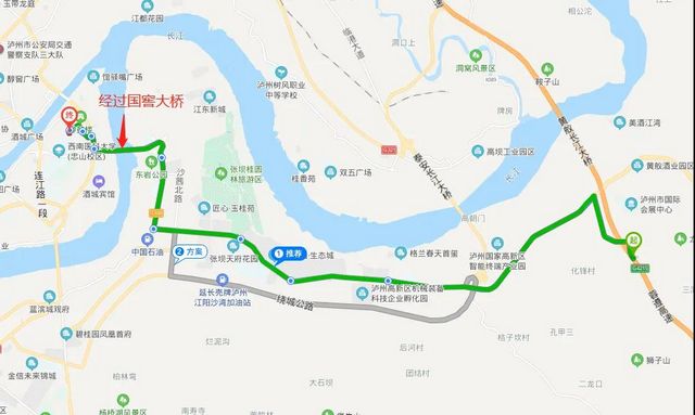 避堵!西南医大附院门口这份行车指南,你值得拥有(图3) 避堵!西南医大附院门口这份行车指南,你值得拥有(图3)