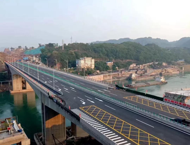 宜宾又一座跨江特大桥全面完工！10分钟到这个新区