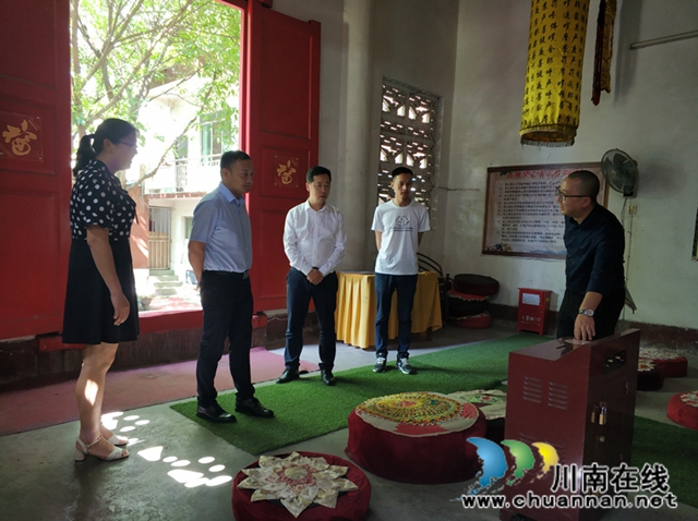 何刚到龙马潭区罗汉街道指导宗教场所“两乱”治理情况(图2)