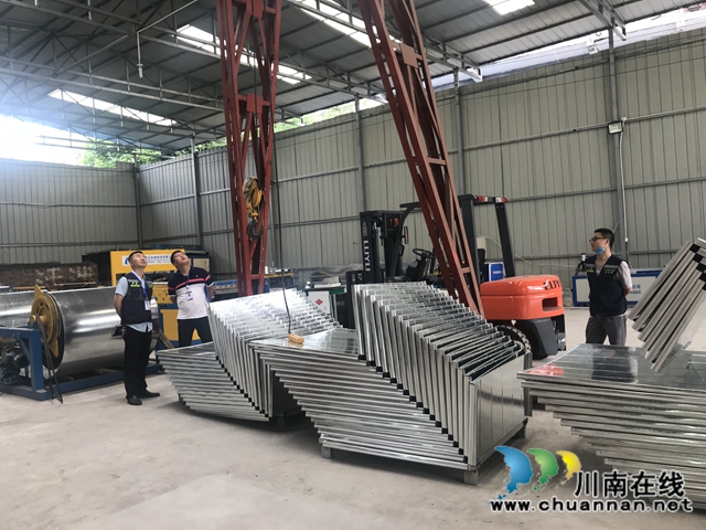 泸县应急管理局执法大队云锦执法中队到立石镇检查企业安全生产工作