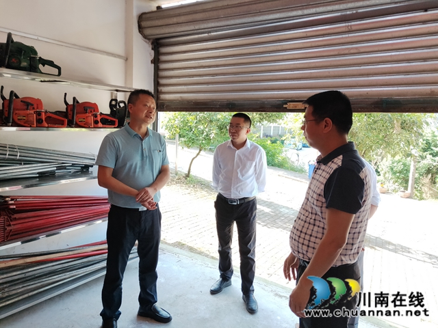 合江县应急管理局局长张从权带队开展森林防灭火检查(图2)