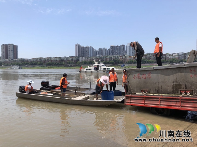 合江：抓好增殖放流工作，助推水域生态建设