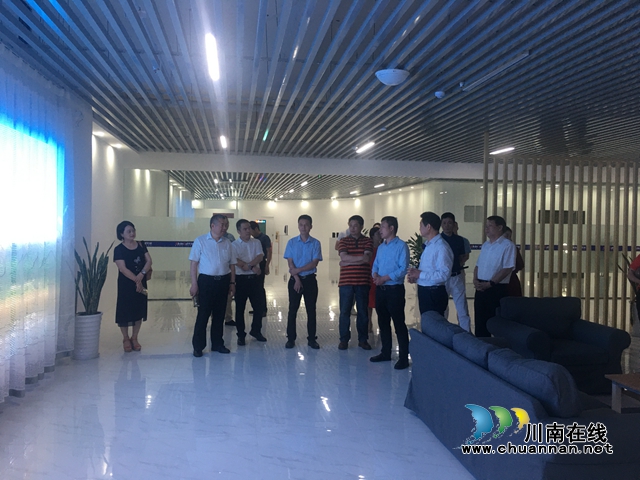 重庆市工商联企业考察团深入考察江阳区招商环境(图6)