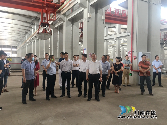 重庆市工商联企业考察团深入考察江阳区招商环境(图4)