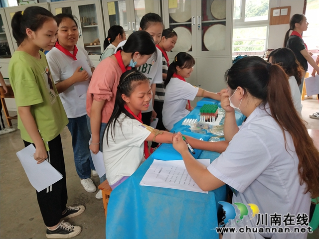 叙永县东大街小学全体学生享受国家免费健康检查(图4)