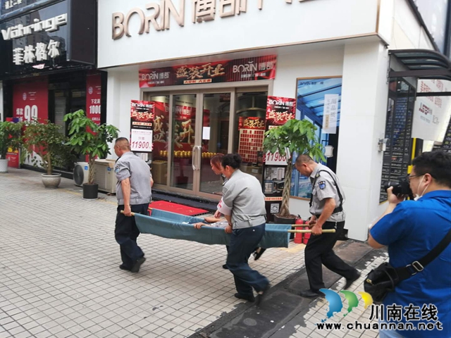 龙马潭区红星街道：天立社区联合科维商城开展消防应急演练(图2)