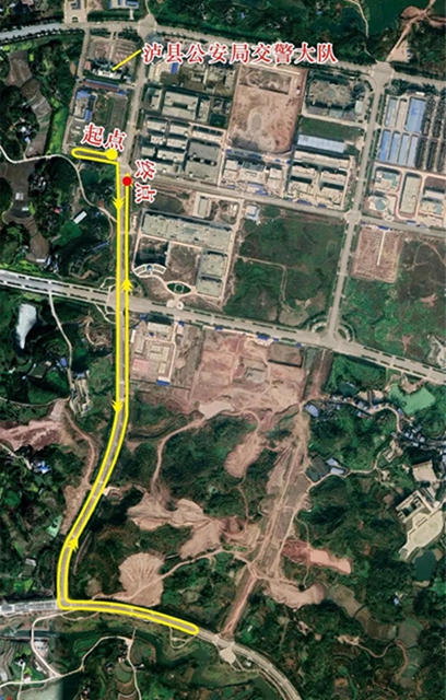 注意！19日起泸县科目三考试路线有变动：新增3条、原有路线停用(图2)