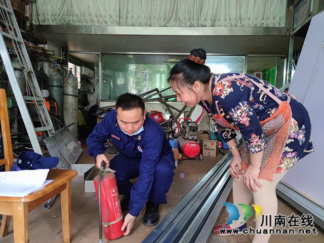 龙马潭区莲花池街道：为居民生命财产安全保驾护航(图3)