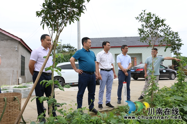 先泽平到泸县潮河镇督导脱贫攻坚问题整改清零行动和挂牌督战工作