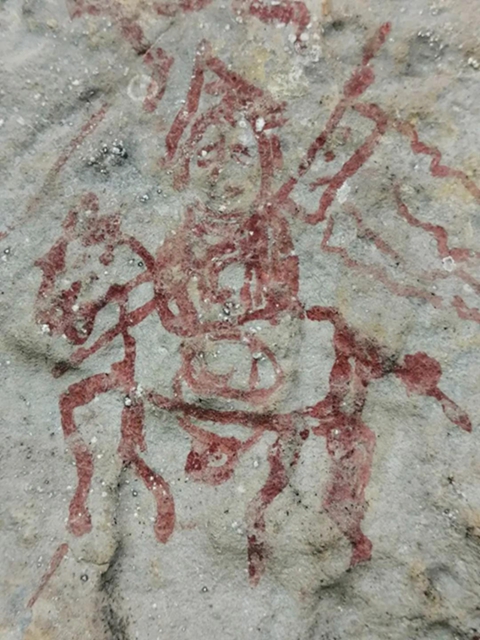 宜宾珙县发现坟景子僰人岩画群(图2)