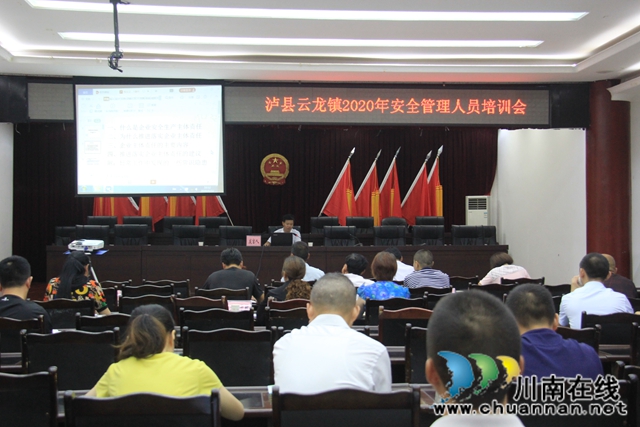 泸县云龙镇召开安全生产月、森林防灭火专项整治工作推进会暨安全生产清单制管理工作会(图2)
