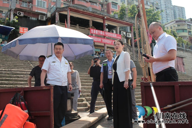 合江：王一米开展端午节前安全生产检查