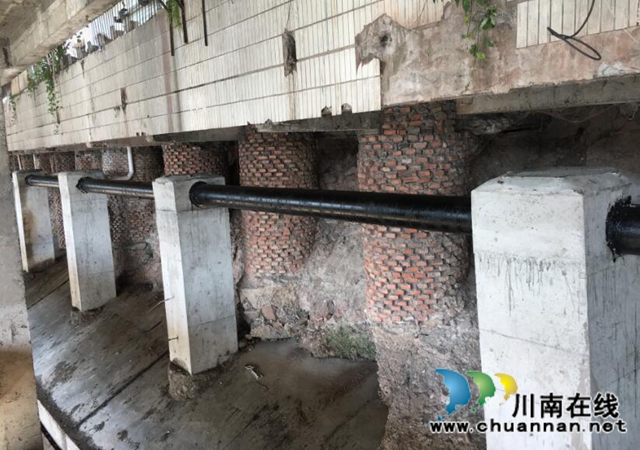 江阳区北城街道沱江河道污水管网改造工程正式完工(图2)