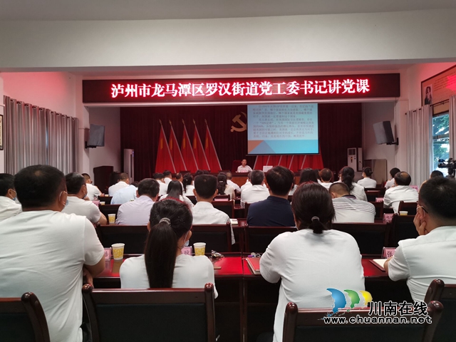 龙马潭区罗汉街道召开庆祝建党99周年暨“七·一”表扬大会