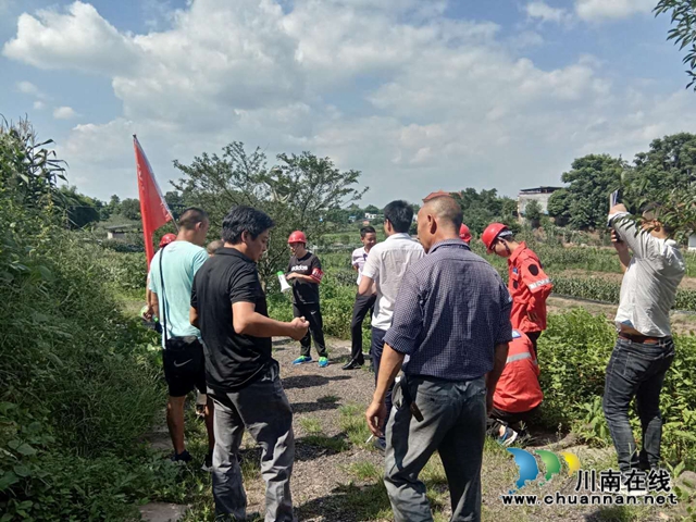 2020年泸州市地质灾害“双盲”应急演练在云龙镇举行
