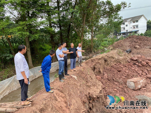 泸县立石镇扎实开展河道巡查 落实河长制工作(图2)