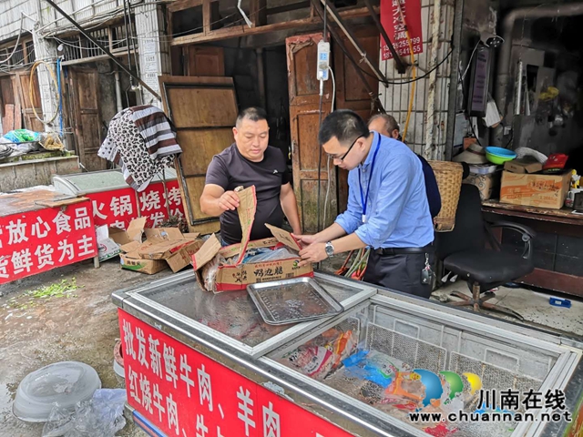 泸县立石市监所开展厄瓜多尔冻虾排查工作(图2)