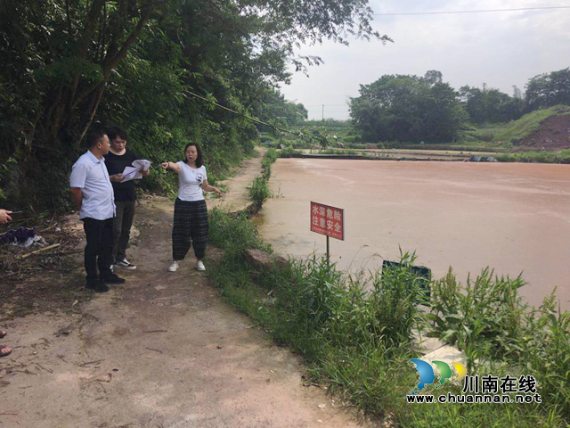 江阳区自然资源和规划分局开展储备土地安全巡查