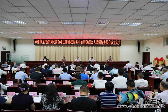 龙马潭区民营企业法律维权服务中心揭牌成立(图3) 龙马潭区民营企业法律维权服务中心揭牌成立(图3)