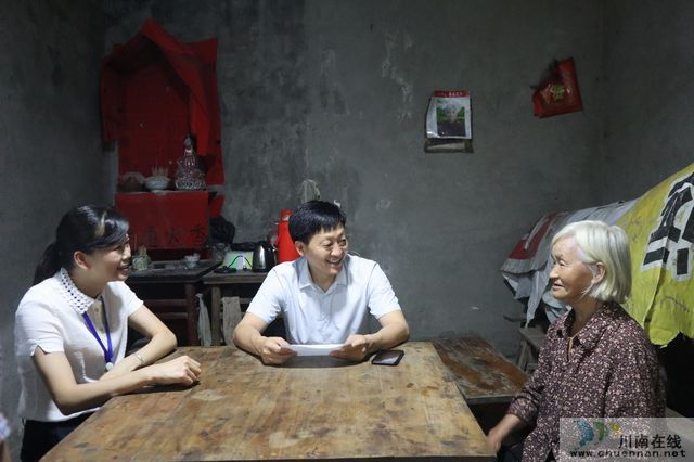 朱大清到云龙镇督导防汛减灾工作