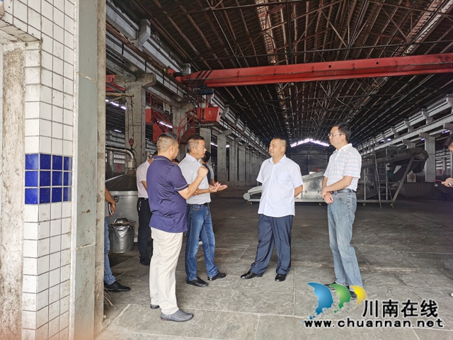 泸县政协副主席童执全到立石镇调研(图2)