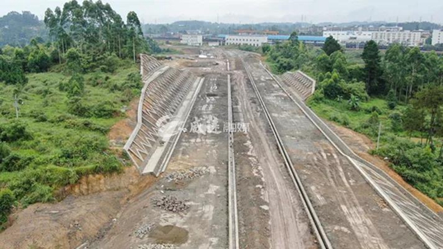 内江又添一铁路,从此直通峨眉山!(图4) 内江又添一铁路,从此直通峨眉山!(图4)