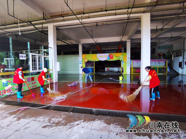 泸县玉蟾街道持续开展汛期隐患排查和环境卫生整治行动(图5)