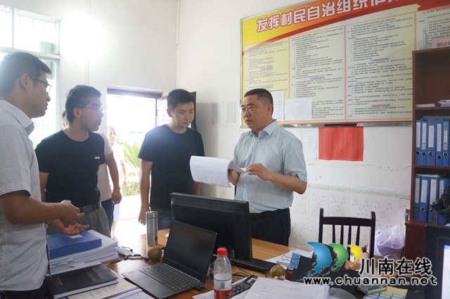 李盛春到泸县立石镇督导脱贫攻坚和防汛减灾工作(图2)