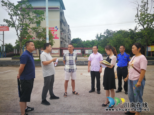 泸州市城管委办调研泸县城乡治理重点工作