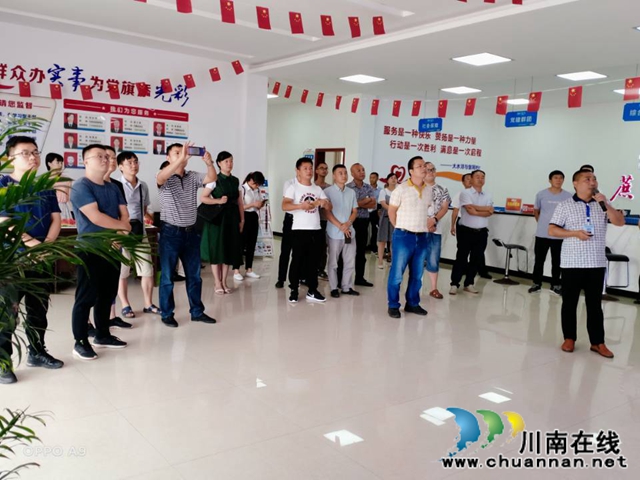 纳溪区驻村工作队到泸县云龙镇考察交流乡村振兴、集体经济发展(图3)