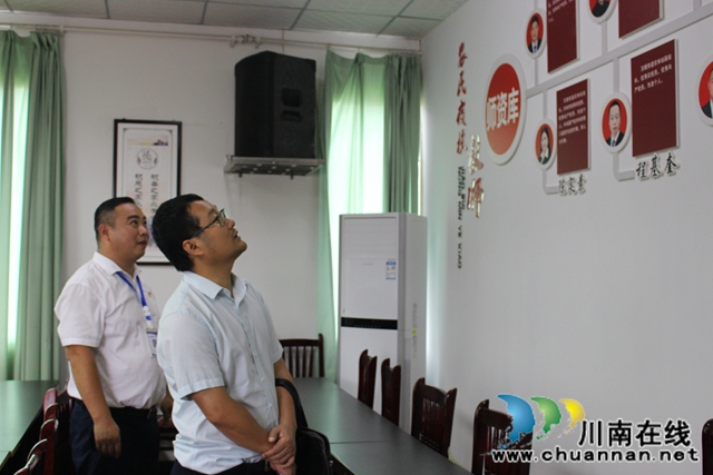 市委宣传部到泸县玉蟾街道开展全国文明村创建复查工作(图4)