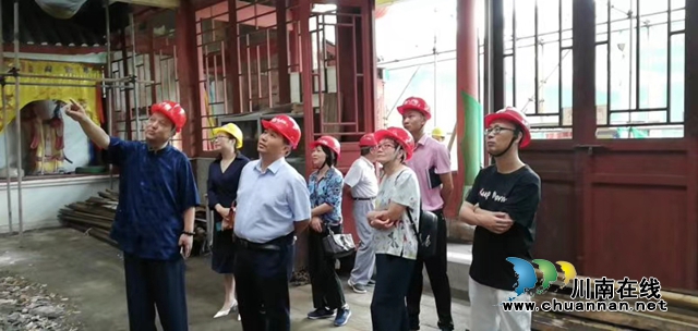 合江县委第十轮巡察第三巡査组、县委统战部检查清源宫