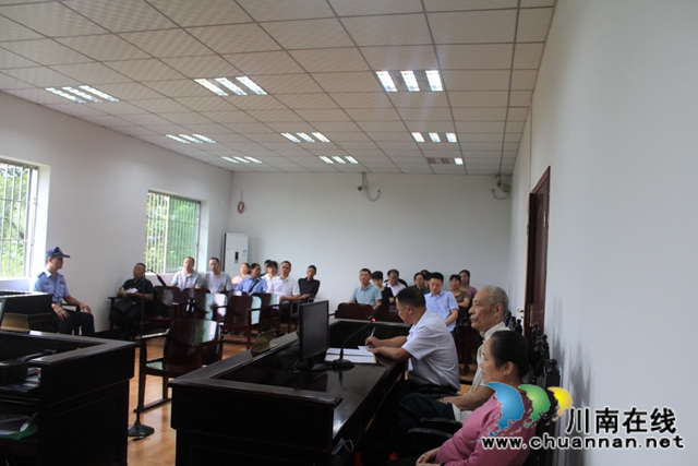 纳溪：人大代表进法庭，法律监督促公正