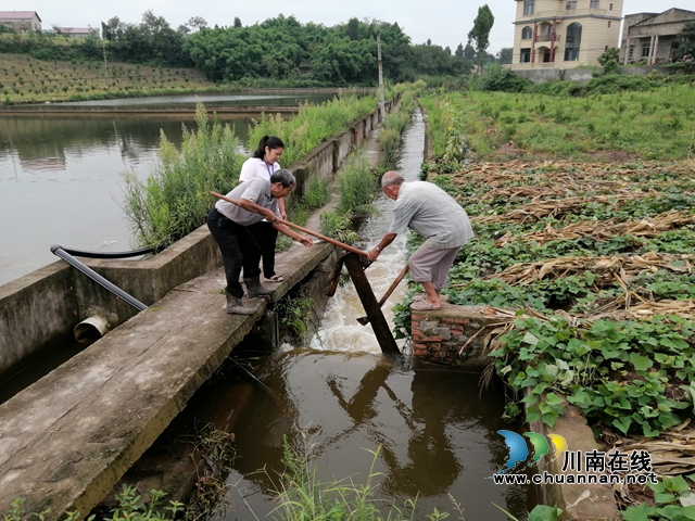 内江经开区靖民镇双塘村：做好农村汛期巡查 落实各项防汛措施