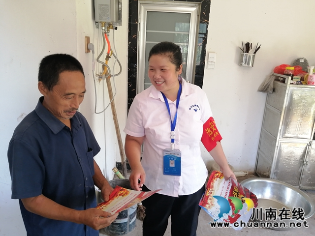 内江经开区靖民镇双塘村：多措举宣传“扫黑除恶”，全民共建和谐社会