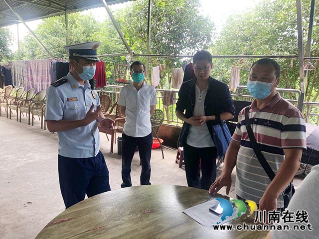 泸州市联合开展森林防火重点单位消防安全检查(图6) 泸州市联合开展森林防火重点单位消防安全检查(图6)