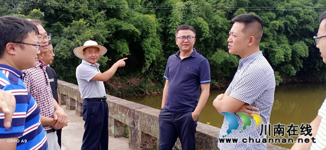 章磊到泸县云龙镇督导河长制工作