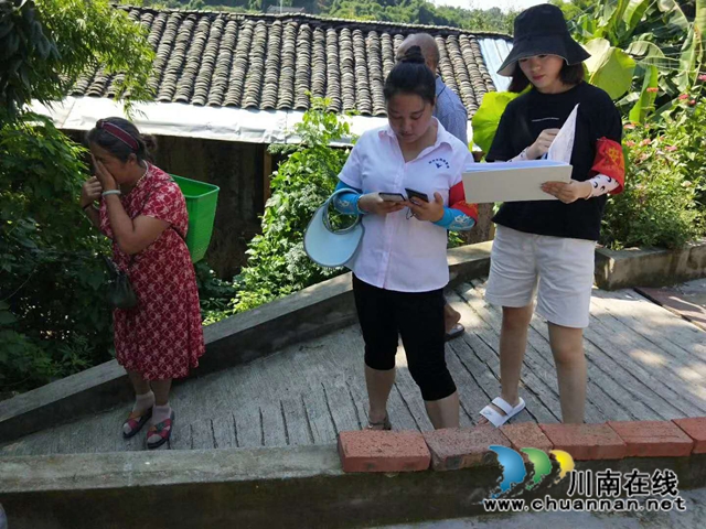 内江经开区靖民镇双雁社区开展人口普查摸排工作(图3)