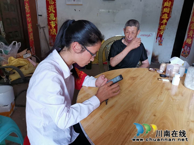 内江经开区靖民镇石坝村：关爱残疾人，为民办实事