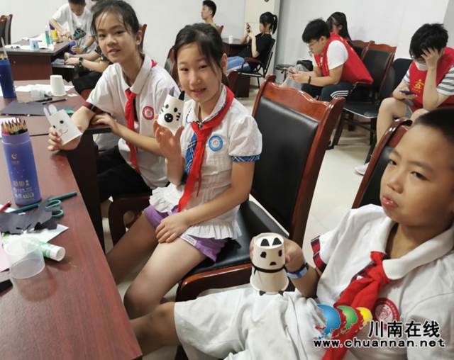 “环保绘画”！龙马潭区红星街道大驿坝社区开展暑期实践活动