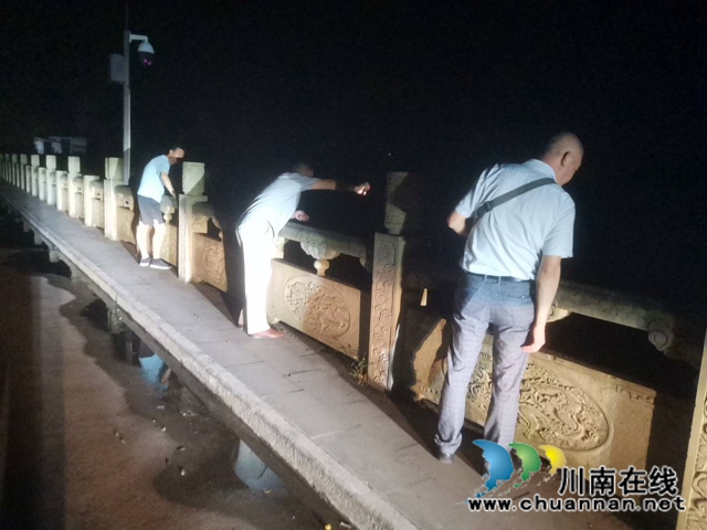 泸县玉蟾街道开展防汛减灾排查工作(图3)