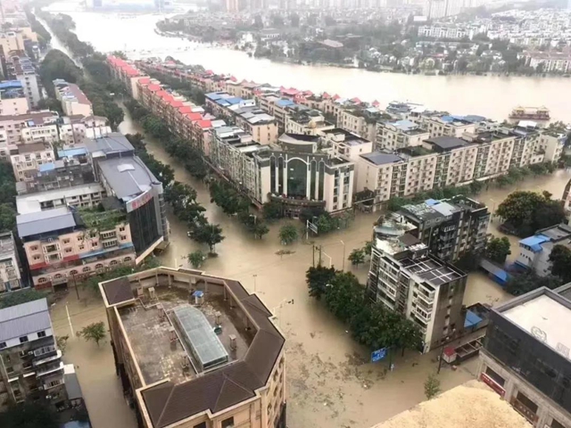 紧急！新一轮洪峰来势凶猛！内江昨晚拉响“警报”(图16)