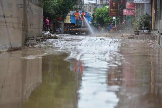 洪峰“下线”！刚刚，内江防汛应急响应降为IV级(图13)