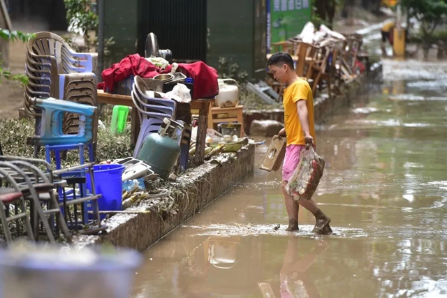 洪峰“下线”！刚刚，内江防汛应急响应降为IV级(图11)