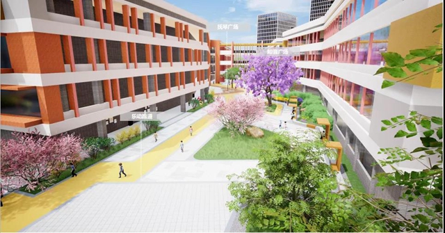 下个月开学！宜宾主城区这个小学即将完工！可容纳2000多名学生(图5)