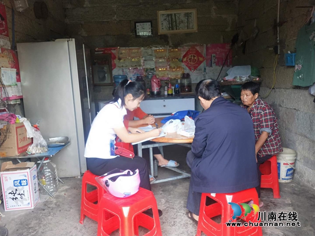 内江经开区靖民镇石马村：“格格”助力村医随访，贴心服务进农家