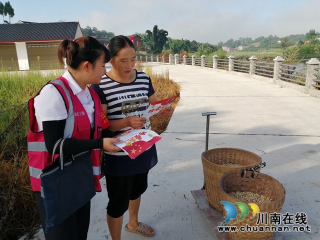 内江经开区靖民双塘村：安全不打烊，格格为消防安全加一道“防火锁”