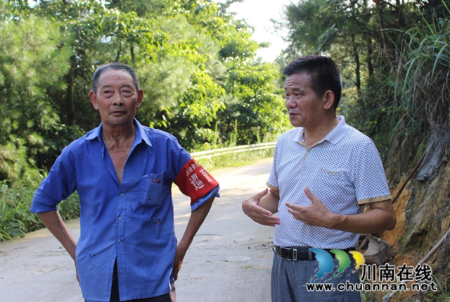 泸县玉蟾街道持续开展森林防灭火及秸秆禁烧巡查